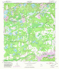 Keuka 1949 topographic map thumbnail