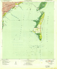 Key Biscayne 1949 topographic map preview