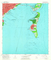 Key Biscayne 1962 topographic map preview