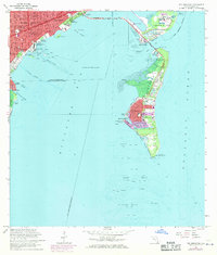 Key Biscayne 1962 topographic map preview