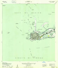 Key West 1943 topographic map thumbnail