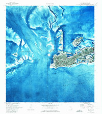 Key West 1971 topographic map preview