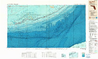 Key West 1989 topographic map thumbnail