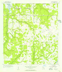 Keysville 1955 topographic map thumbnail