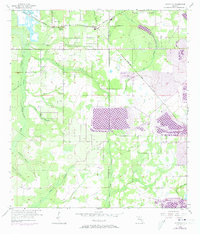 Keysville 1955 topographic map preview