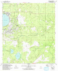 Kingsley 1992 topographic map thumbnail