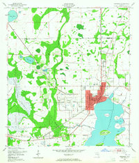 Kissimmee 1953 topographic map thumbnail