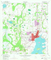 Kissimmee 1953 topographic map thumbnail