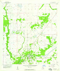 La Belle 1958 topographic map thumbnail