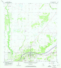 La Belle 1958 topographic map thumbnail