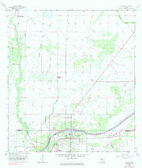 La Belle 1958 topographic map thumbnail