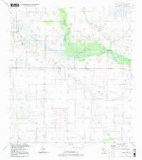 La Belle NW 1994 topographic map thumbnail