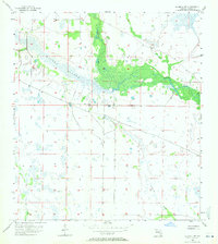 La Belle NW 1958 topographic map thumbnail