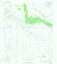 La Belle NW 1958 topographic map thumbnail