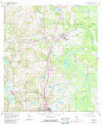 Lacoochee 1960 topographic map thumbnail