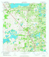Lady Lake 1966 topographic map thumbnail