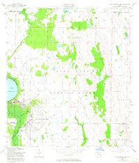 Lake Arbuckle NE 1952 topographic map thumbnail