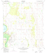 Lake Arbuckle NE 1952 topographic map thumbnail