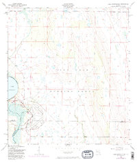 Lake Arbuckle NE 1952 topographic map thumbnail