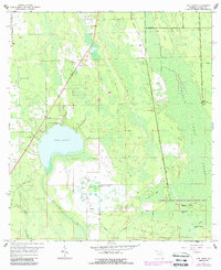 Lake Ashby 1966 topographic map thumbnail