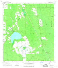 Lake Ashby 1966 topographic map thumbnail