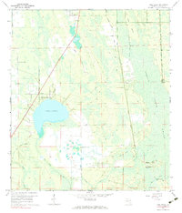 Lake Ashby 1966 topographic map thumbnail