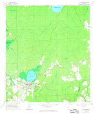 Lake Butler 1966 topographic map thumbnail