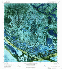 Lake Ingraham East 1972 topographic map thumbnail