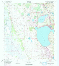 Lake June In Winter 1953 topographic map thumbnail