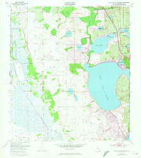 Lake June In Winter 1953 topographic map thumbnail