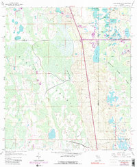 Lake Louisa SW 1959 topographic map thumbnail