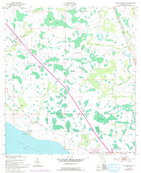 Lake Marian NE 1953 topographic map thumbnail