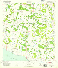 Lake Marian NE 1953 topographic map thumbnail