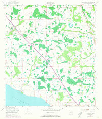 Lake Marian NE 1953 topographic map thumbnail