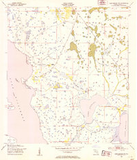 Lake Marian NW 1953 topographic map thumbnail