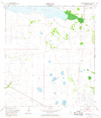 Lake Marian SE 1953 topographic map thumbnail