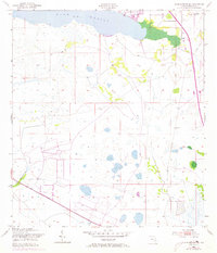 Lake Marian SE 1953 topographic map thumbnail