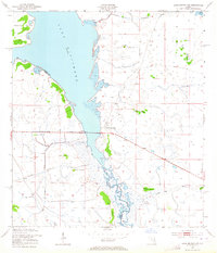 Lake Marian SW 1953 topographic map thumbnail