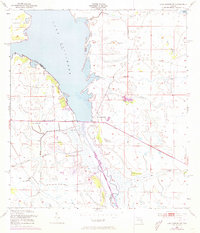 Lake Marian SW 1953 topographic map thumbnail