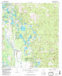 Lake Mary 1994 topographic map thumbnail