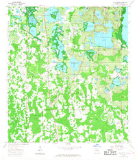Lake Nellie 1959 topographic map thumbnail
