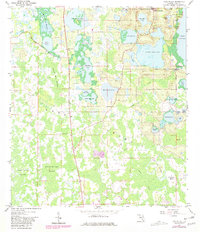 Lake Nellie 1959 topographic map thumbnail
