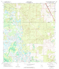 Lake Panasoffkee NW 1966 topographic map thumbnail