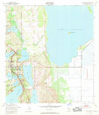 Lake Placid 1952 topographic map thumbnail