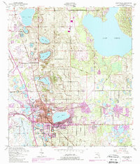 Lake Wales 1952 topographic map thumbnail