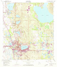 Lake Wales 1952 topographic map thumbnail