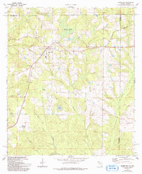 Laurel Hill 1973 topographic map thumbnail