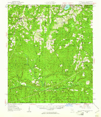 Laurel Hill 1949 topographic map thumbnail