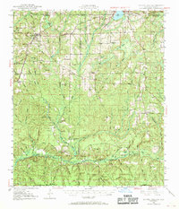 Laurel Hill 1949 topographic map thumbnail
