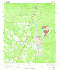 Lawtey 1970 topographic map thumbnail